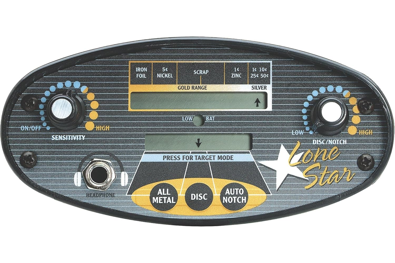 Bounty Hunter Lone Star Metal Detector with Pin Pointer